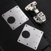 Stainless steel hinge repair sheet, cabinet door fixed plate, hinge hole repair and installation gasket, Jieyang manufacturer Specification image